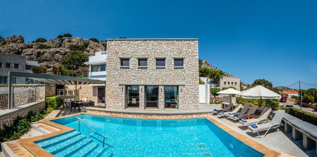 Villa Costamare - Enjoy Lazy Days On The Private Pool-Jacuzzi Pefki  Экстерьер фото