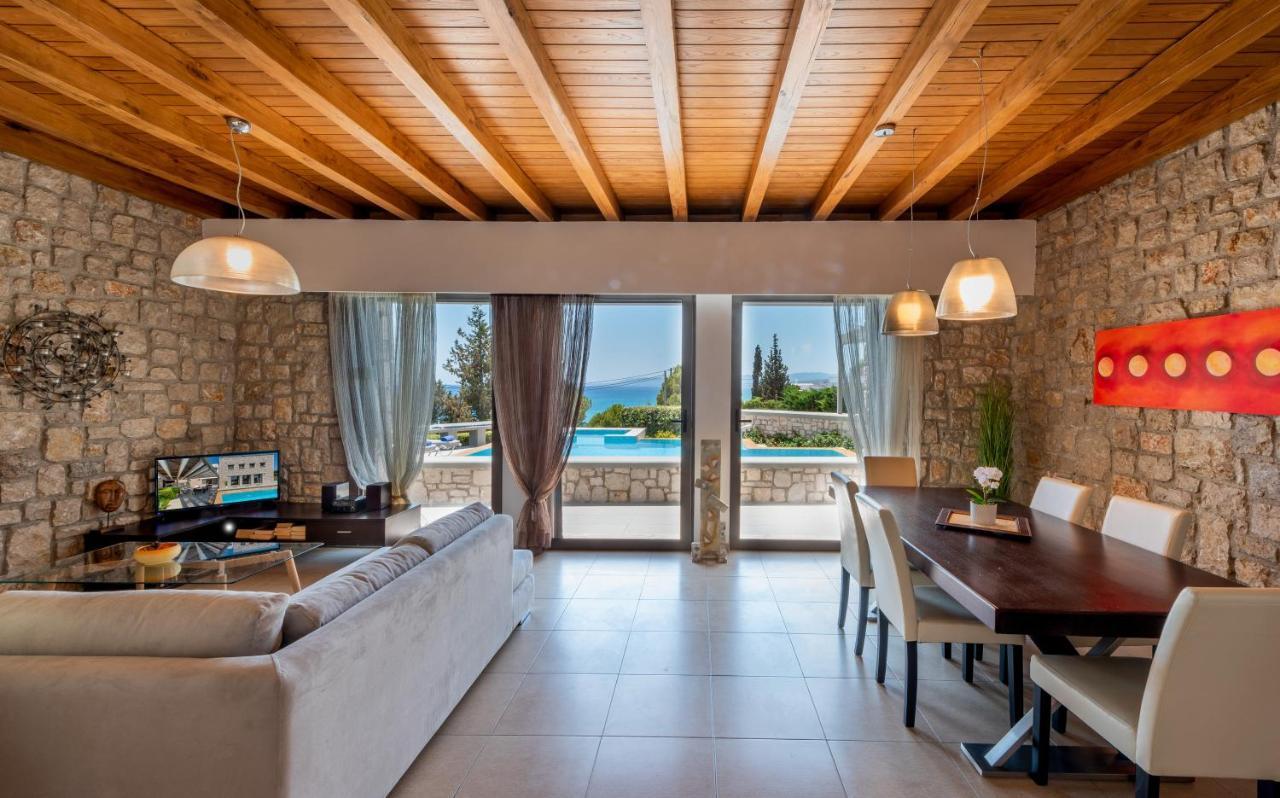 Villa Costamare - Enjoy Lazy Days On The Private Pool-Jacuzzi Pefki  Экстерьер фото