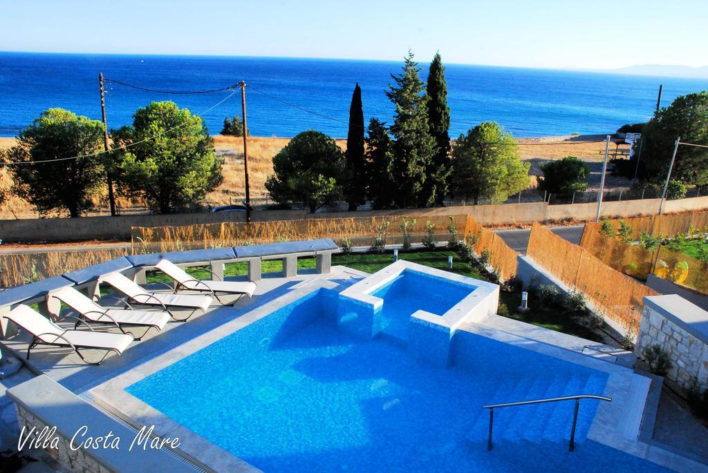 Villa Costamare - Enjoy Lazy Days On The Private Pool-Jacuzzi Pefki  Номер фото